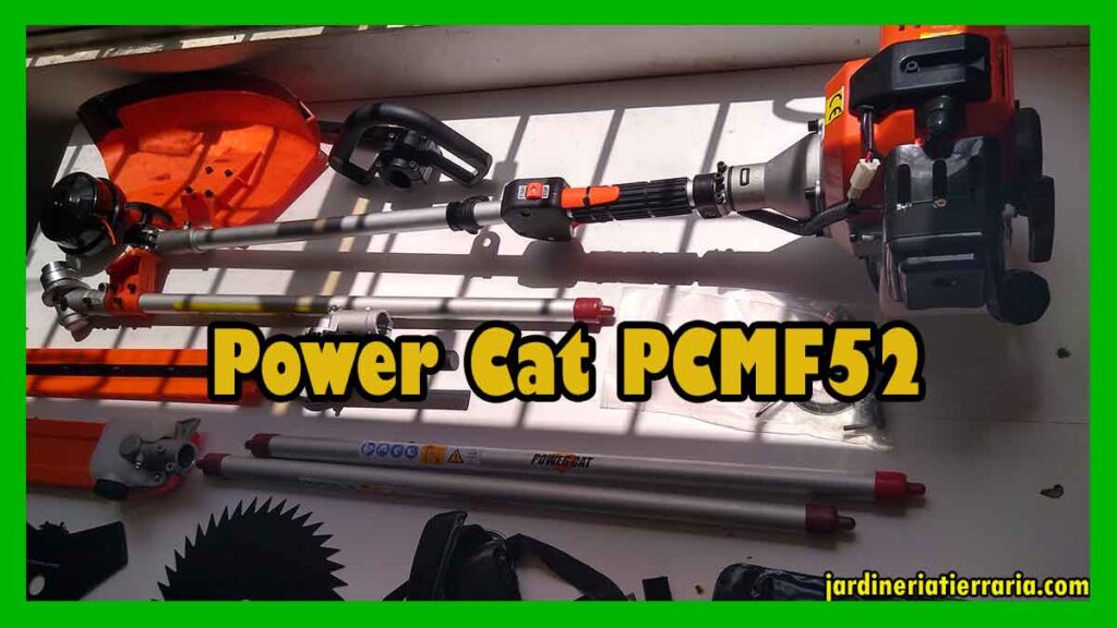 Desbrozadora multifuncional powercat pCMF52